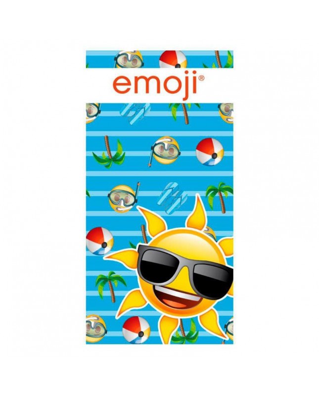 TOALLA PLAYA EMOJI SUN