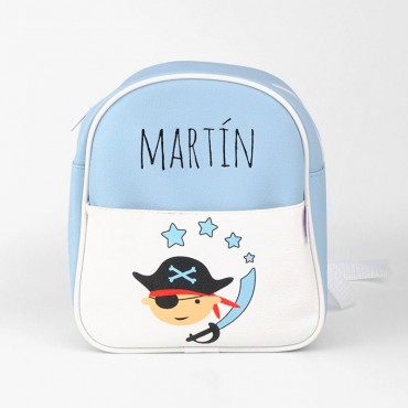 Mochila MI PIPO Pirata Azul...