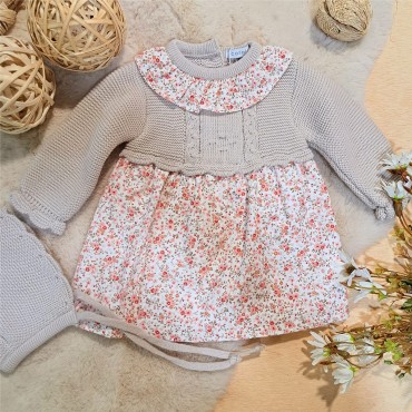 VESTIDO PARA BEBE FLORES...