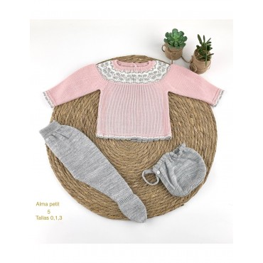 CONJUNTO BEBE LANA PRIMERA...