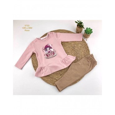 CONJUNTO BEBE NIÑA MALLA...