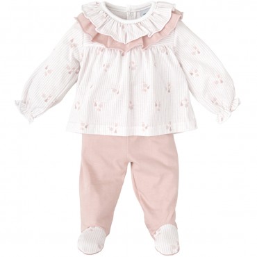 CONJUNTO BEBE FANTASIA ROSA...