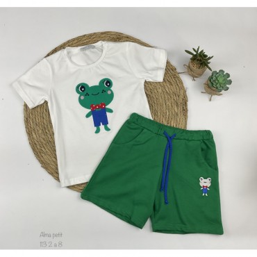 CONJUNTO SHORT NIÑO ALMA...