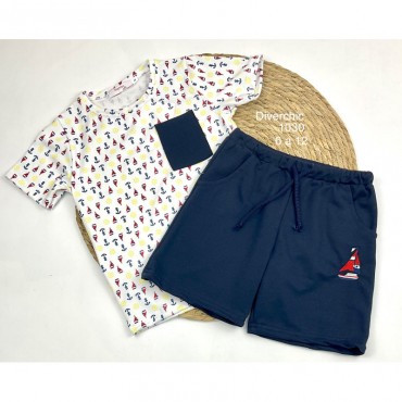 CONJUNTO SHORT NIÑO...