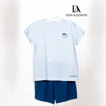 Pijama juvenil niño corto...