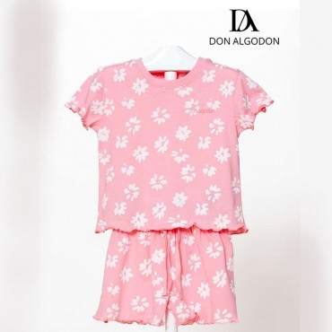 Pijama infantil niña corto...