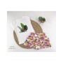 CONJUNTO NIÑA SHORT FLORES...