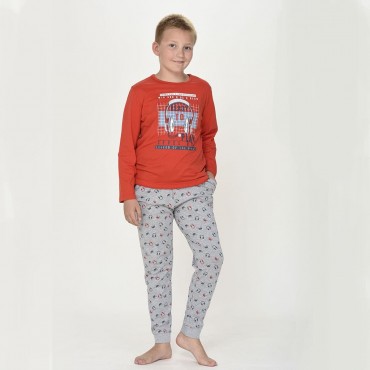 Pijama juvenil niño manga...